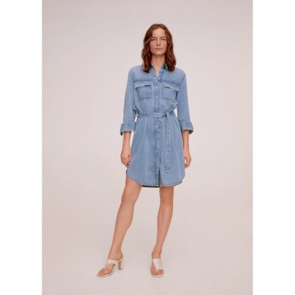 Mango Denim Dress